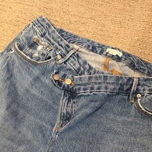 Good American Light Blue Flare Jeans size 18